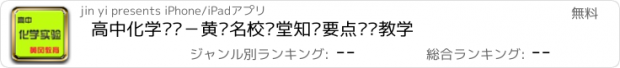 おすすめアプリ 高中化学实验－黄冈名校课堂知识要点总结教学