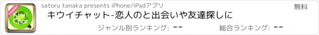 おすすめアプリ キウイチャット-恋人のと出会いや友達探しに