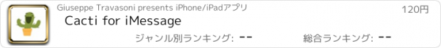 おすすめアプリ Cacti for iMessage