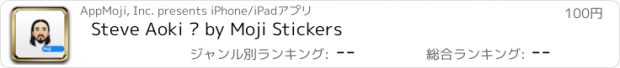 おすすめアプリ Steve Aoki ™ by Moji Stickers