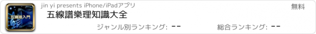 おすすめアプリ 五線譜樂理知識大全