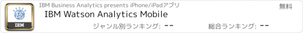 おすすめアプリ IBM Watson Analytics Mobile