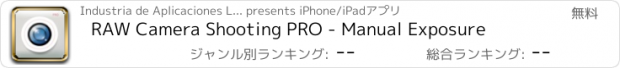 おすすめアプリ RAW Camera Shooting PRO - Manual Exposure