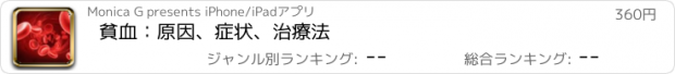 おすすめアプリ 貧血：原因、症状、治療法