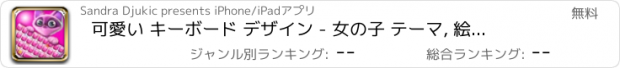 おすすめアプリ 可愛い キーボード デザイン - 女の子 テーマ, 絵文字 そして フォント
