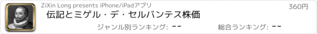 おすすめアプリ 伝記とミゲル・デ・セルバンテス株価