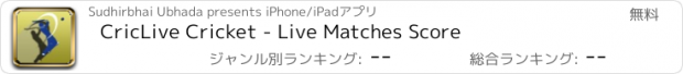 おすすめアプリ CricLive Cricket - Live Matches Score