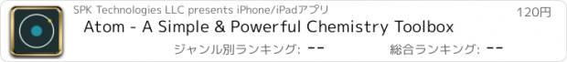 おすすめアプリ Atom - A Simple & Powerful Chemistry Toolbox