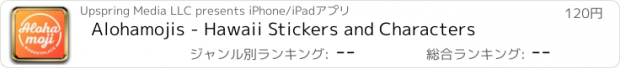 おすすめアプリ Alohamojis - Hawaii Stickers and Characters