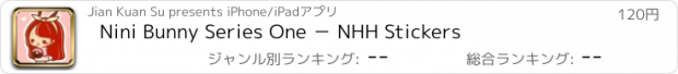 おすすめアプリ Nini Bunny Series One − NHH Stickers