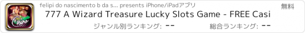 おすすめアプリ 777 A Wizard Treasure Lucky Slots Game - FREE Casi