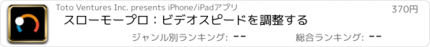 おすすめアプリ スローモープロ：ビデオスピードを調整する