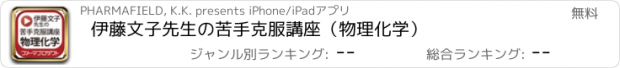 おすすめアプリ 伊藤文子先生の苦手克服講座（物理化学）