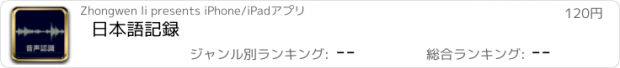 おすすめアプリ 日本語記録