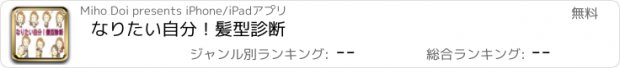 おすすめアプリ なりたい自分！髪型診断