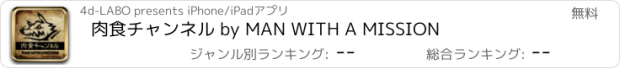 おすすめアプリ 肉食チャンネル by MAN WITH A MISSION