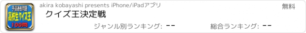 おすすめアプリ クイズ王決定戦