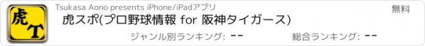 おすすめアプリ 虎スポ(プロ野球情報 for 阪神タイガース)