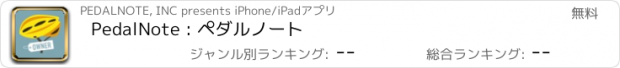 おすすめアプリ PedalNote : ペダルノート