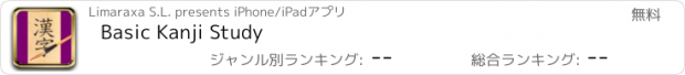 おすすめアプリ Basic Kanji Study