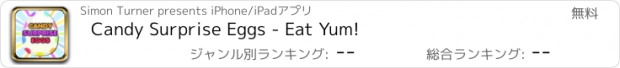 おすすめアプリ Candy Surprise Eggs - Eat Yum!