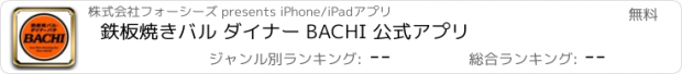 おすすめアプリ 鉄板焼きバル ダイナー BACHI 公式アプリ
