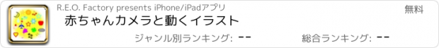 おすすめアプリ 赤ちゃんカメラと動くイラスト