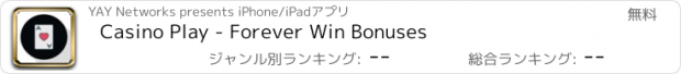 おすすめアプリ Casino Play - Forever Win Bonuses