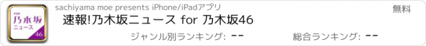 おすすめアプリ 速報!乃木坂ニュース for 乃木坂46