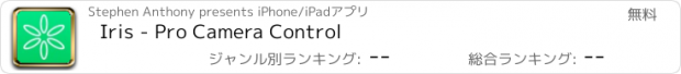 おすすめアプリ Iris - Pro Camera Control