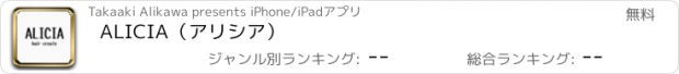 おすすめアプリ ALICIA（アリシア）