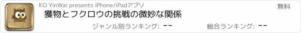 おすすめアプリ 獲物とフクロウの挑戦の微妙な関係