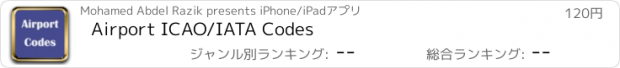 おすすめアプリ Airport ICAO/IATA Codes