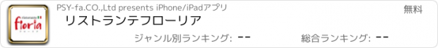 おすすめアプリ リストランテフローリア