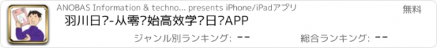 おすすめアプリ 羽川日语-从零开始高效学习日语APP