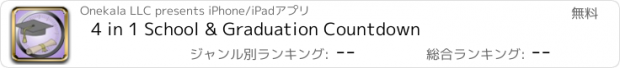 おすすめアプリ 4 in 1 School & Graduation Countdown