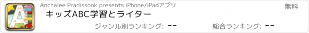 おすすめアプリ キッズABC学習とライター