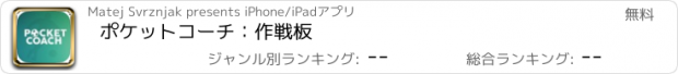 おすすめアプリ ポケットコーチ：作戦板