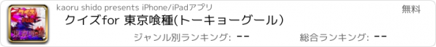 おすすめアプリ クイズ　for 東京喰種(トーキョーグール）