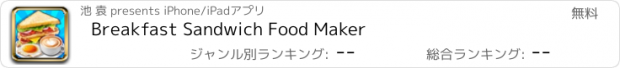 おすすめアプリ Breakfast Sandwich Food Maker