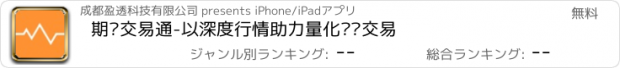 おすすめアプリ 期货交易通-以深度行情助力量化实盘交易