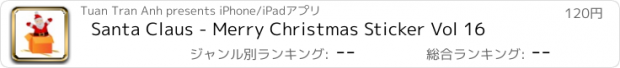 おすすめアプリ Santa Claus - Merry Christmas Sticker Vol 16