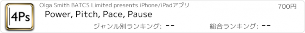 おすすめアプリ Power, Pitch, Pace, Pause