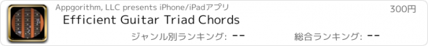 おすすめアプリ Efficient Guitar Triad Chords