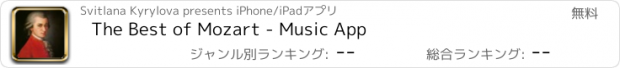 おすすめアプリ The Best of Mozart - Music App