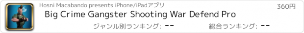 おすすめアプリ Big Crime Gangster Shooting War Defend Pro