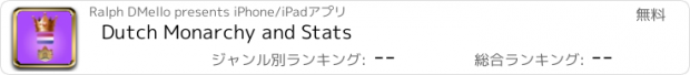 おすすめアプリ Dutch Monarchy and Stats