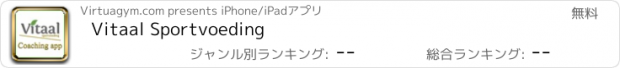 おすすめアプリ Vitaal Sportvoeding