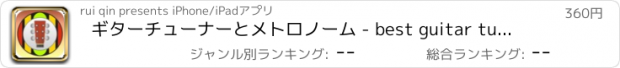 おすすめアプリ ギターチューナーとメトロノーム - best guitar tuner tool