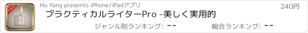 おすすめアプリ プラクティカルライターPro -美しく実用的